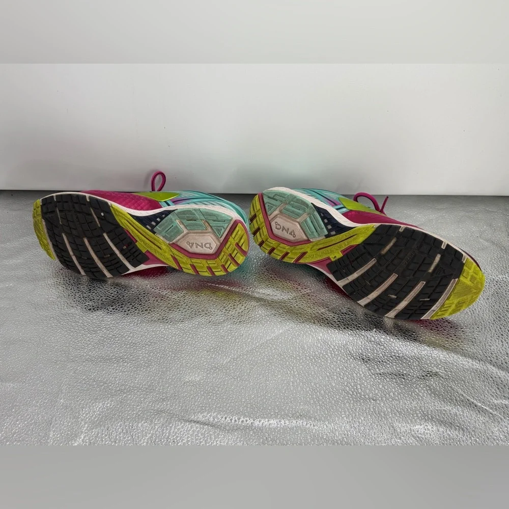 Brooks Ravenna 8 Running Shoes Women’s 8.5 Pink Teal Athletic Sneakers
